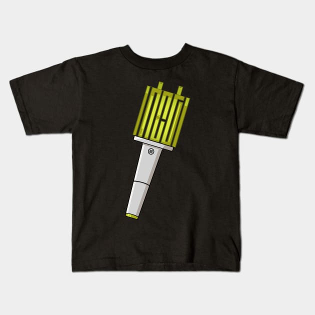 Kpop NCT Lightstick Meummwonbom Kids T-Shirt by LySaTee